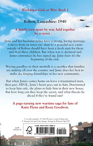 Her Wartime Secret: A page-turning WWII saga from the bestselling author (Worktown Girls at War Book 1) - Retail Maharaj
