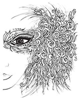 Adatto-Creative Haven Fanciful Faces Cb - Retail Maharaj