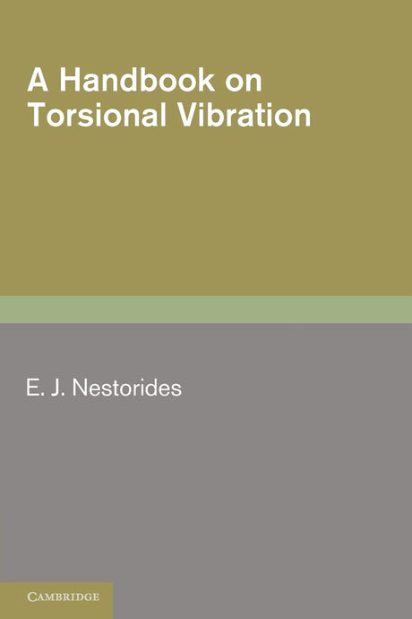 A Handbook on Torsional Vibration - Retail Maharaj