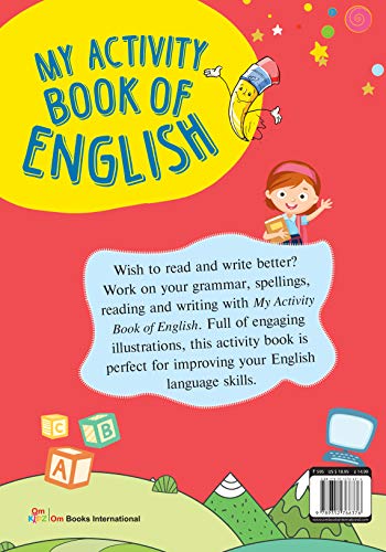 Activity Book: My Activity Book of English- Spelling, Reading, Writing, Grammer - Retail Maharaj