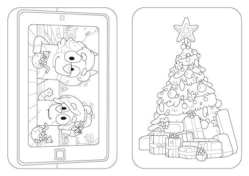 Bluey: Merry Christmas: A Colouring Book - Retail Maharaj