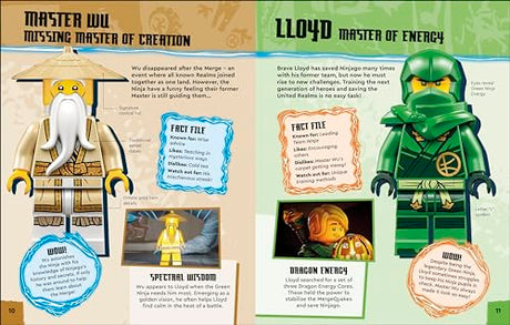LEGO Ninjago Dragons Rising Character Guide: With LEGO Sora Minifigure - Retail Maharaj