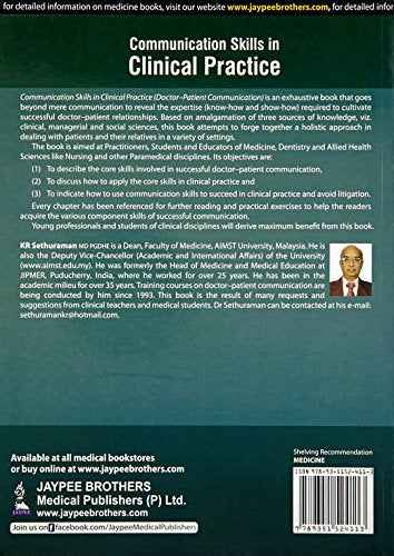 Communication Skills in Clinical Practice - Retail Maharaj