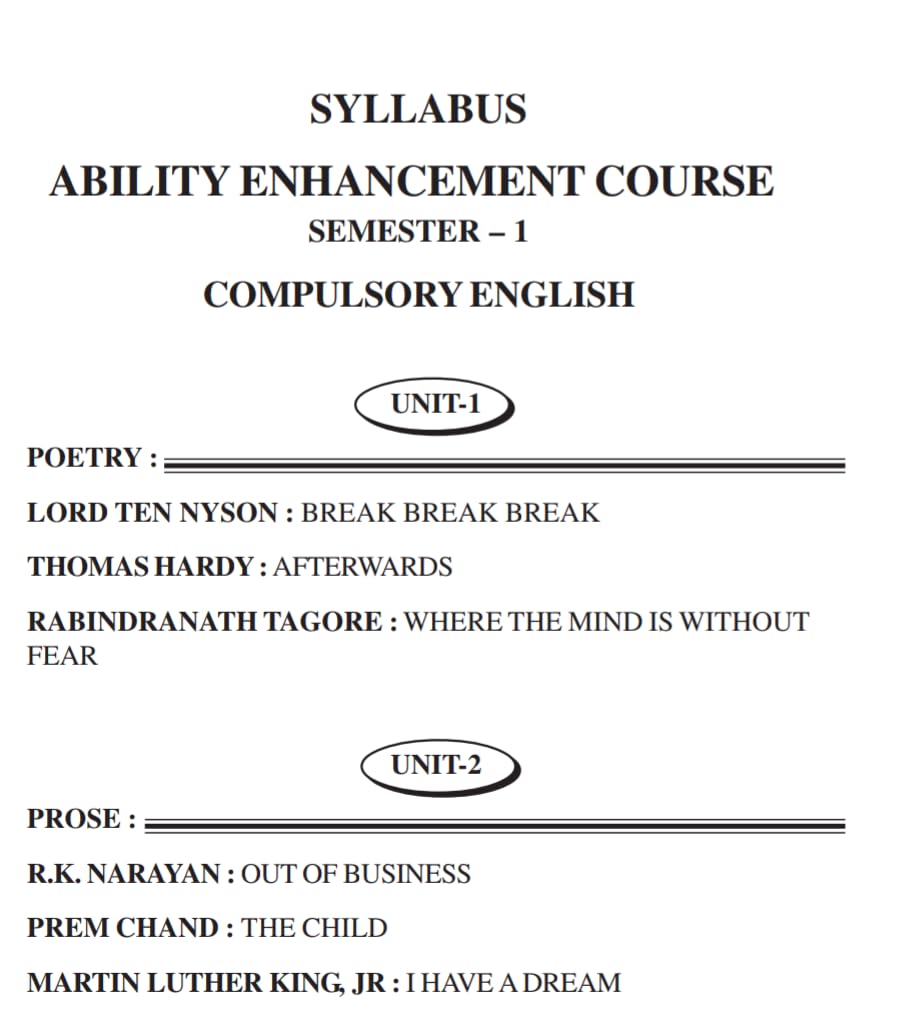 Compulsory English | 1st semester | C.U | AEC -1 By SANKAR SEN - Retail Maharaj