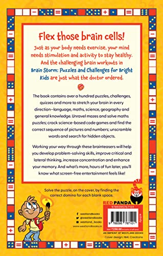Brain Storm – Puzzles and Challenges for Bright Kids - Retail Maharaj