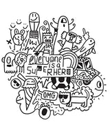 The Official Doodle Boy Coloring Book - Retail Maharaj
