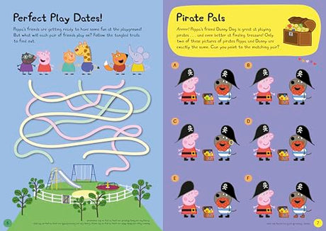 Peppa Pig: Fabulous Friends: Sticker Activity Book - Retail Maharaj
