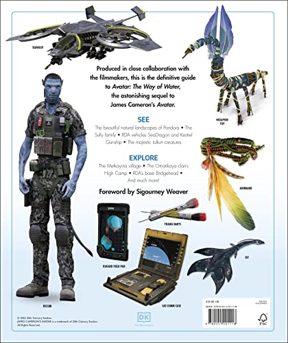 Avatar The Way of Water The Visual Dictionary - Retail Maharaj