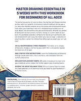 Learn to Draw in 5 Weeks: A Beginner's Workbook for All Ages - Retail Maharaj