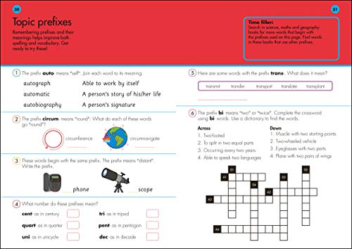 10 Minutes A Day Spelling, Ages 7-11 (Key Stage 2): Supports the National Curriculum, Helps Develop Strong English Skills - Retail Maharaj