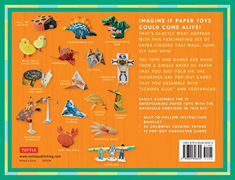 Japanese Paper Toys Kit - Retail Maharaj