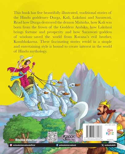 Devis: The Mother Goddesses - Indian Mythology Illustrated Storybook for Children | Stories of Durga, Lakshmi, Saraswati and More | Tales of Hindu ... Stories for Kids (Large print Story book) - Retail Maharaj