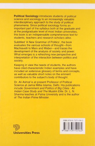 POLITICAL SOCIOLOGY:A NEW GRAMMAR OF POLITICS - Retail Maharaj