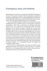 Contingency, Irony, and Solidarity - Retail Maharaj