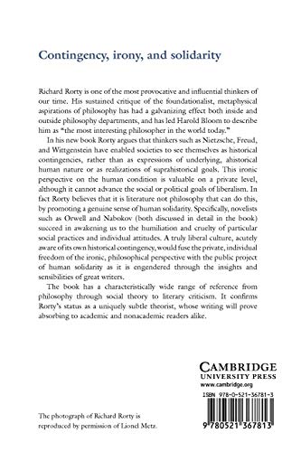 Contingency, Irony, and Solidarity - Retail Maharaj