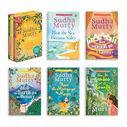 My First Sudha Murty Collection: A Set of 5 Chapter Books | Gift this full colour, illustrated storybooks set to children - Retail Maharaj