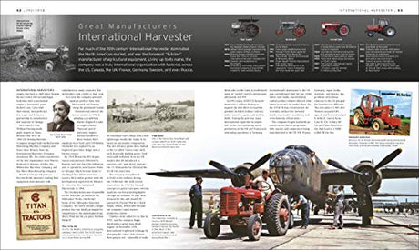 The Tractor Book: The Definitive Visual History - Retail Maharaj