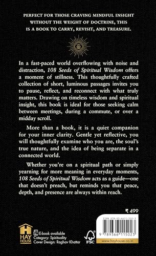 108 Seeds of Spiritual Wisdom: A Quiet Companion for Complex Days - Retail Maharaj