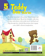5 Minute Teddy Bear Stories for Children: Heartwarming Collection of Short Tales for Kids | Sweet Adventures of Teddy Bears & Friends | Fun Read-Aloud ... Tales - Large Print (Large Print Story Book) - Retail Maharaj