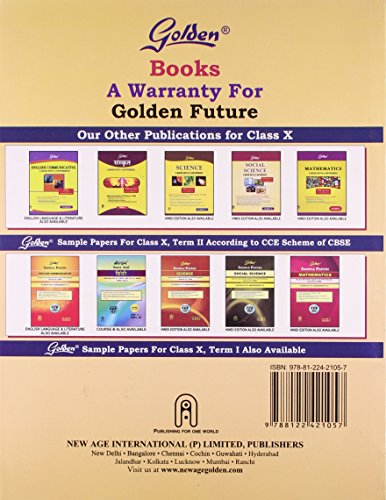 Golden Hindi: Based on NEW NCERT Kshitij and Kritika for Class- 10 (Course - A)(For CBSE 2026 Board Exams, includes Objective Type Question Bank) - Retail Maharaj