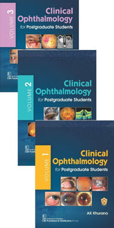 Clinical Ophthalmology for Postgraduate Students - 1-3 Volumes Set , 2024 - Retail Maharaj