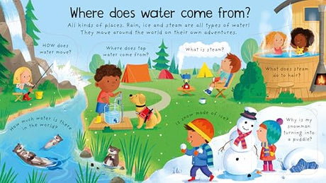 Lift-The-Flap First Questions And Answers Where Does Water C: Where Does Water Come From? - Retail Maharaj