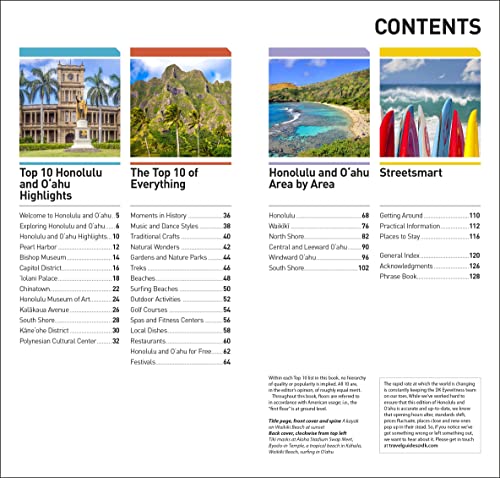 DK Eyewitness Top 10 Honolulu and O'ahu - Retail Maharaj