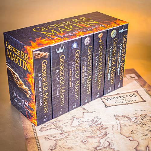 A Song of Ice and Fire - A Game of Thrones: The Complete Boxset of 7 Books - Retail Maharaj