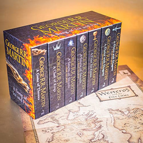 A Song of Ice and Fire - A Game of Thrones: The Complete Boxset of 7 Books - Retail Maharaj