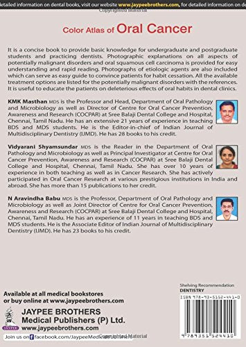 COLOR ATLAS OF ORAL CANCER - Retail Maharaj