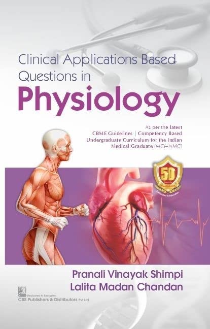 Clinical Applications Based Questions In Physiology (Pb 2023) - Retail Maharaj