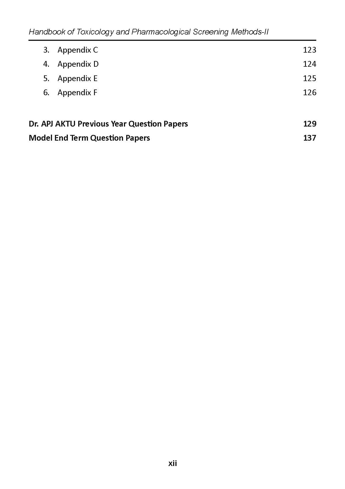 Handbook of Toxicology and Pharmacological Screening Methods-II for the Students of M.Pharm 2nd Semester (First Edition, 2025) - Retail Maharaj