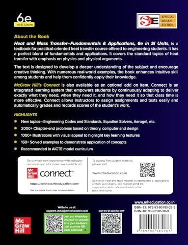 Heat and Mass Transfer - Fundamentals and Applications | 6th Edition | Yunus A. Cengel and Afshin J. Ghajar - Retail Maharaj