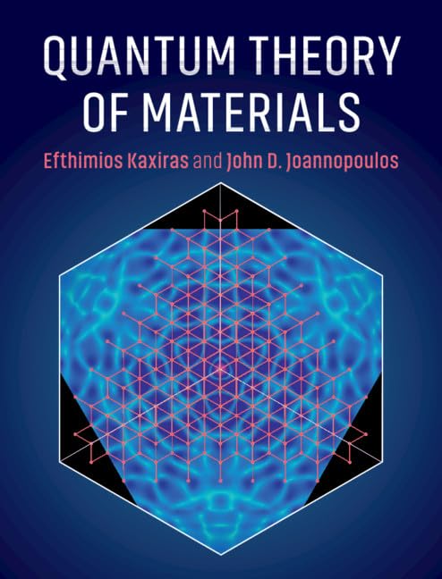 Quantum Theory of Materials - Retail Maharaj
