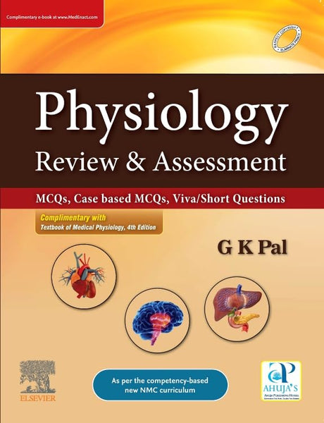 Textbook Of Medical Physiology, 4Th Edition & Physiology: Review & Assessment (Mcqs, Case Based Mcqs, Viva/Short Questions), 1St Ed. - Set - Retail Maharaj