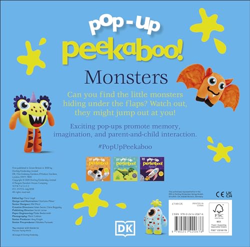 Pop-Up Peekaboo! Monsters - Retail Maharaj