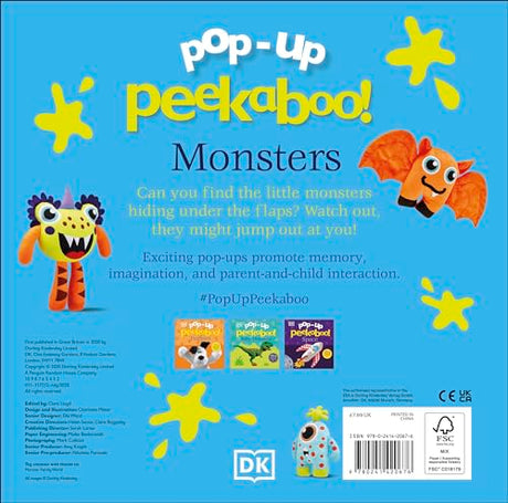 Pop-Up Peekaboo! Monsters - Retail Maharaj