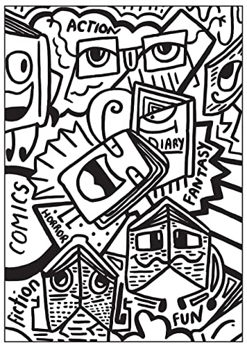 The Official Doodle Boy Coloring Book - Retail Maharaj