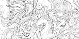 Pop Manga Mermaids and Other Sea Creatures: A Coloring Book - Retail Maharaj