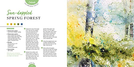 Nature in Watercolour: Expressive Painting Through the Seasons - Retail Maharaj