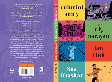 Rukmini Aunty and the R K Narayan Fan Club: A Contemporary Fiction About R. K. Narayan’s Heritage House | A Story of Community Spirit & Love for Literature - Retail Maharaj