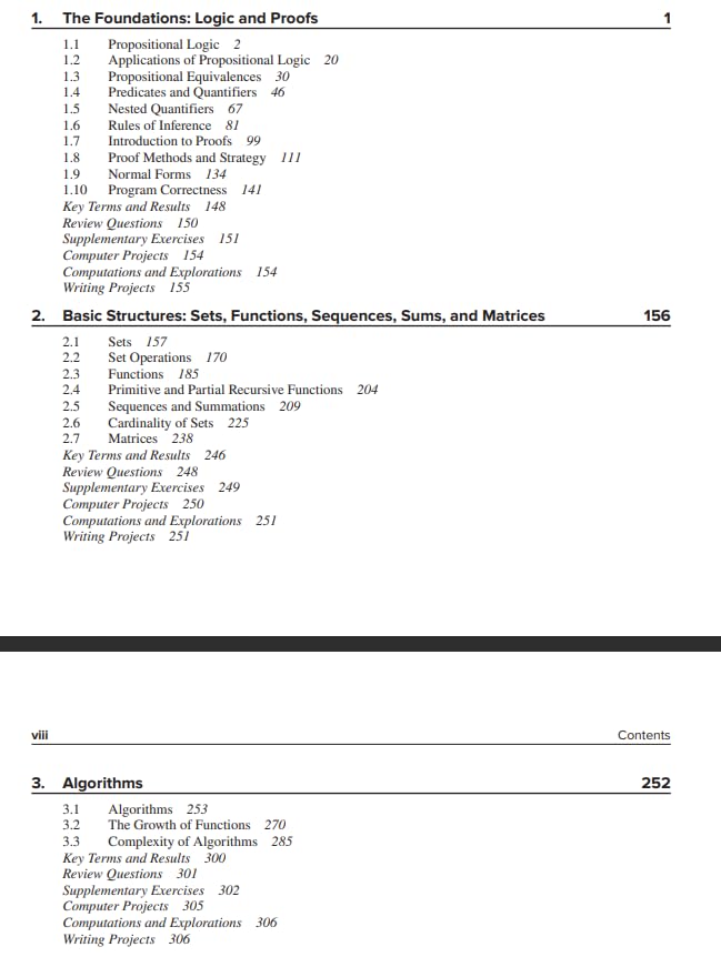 Discrete Mathematics And Its Applications | 8th Edition | Kenneth H. Rosen & Dr. Kamala Krithivasan - Retail Maharaj