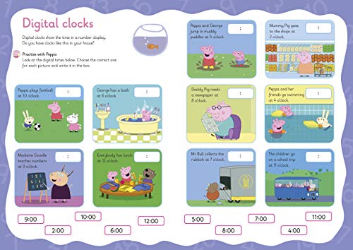 Peppa Pig: Practise with Peppa: Wipe-Clean Telling the Time - Retail Maharaj