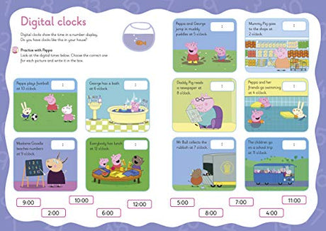 Peppa Pig: Practise with Peppa: Wipe-Clean Telling the Time - Retail Maharaj