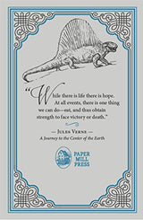 A Journey to the Center of the Earth, Jules Verne Classic Novel, (Otto Lidenbrock, Journey to Earth's Core, Original Science Fiction), Ribbon Page Marker, Perfect for Gifting - Retail Maharaj