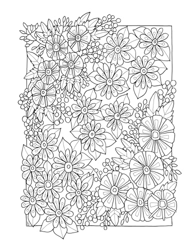Creative Haven Entangled Gardens Coloring Book - Retail Maharaj