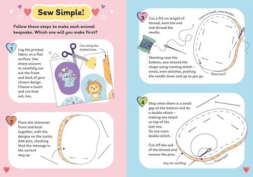Best Friends Sewing Keepsakes Animals (Activity Station Gift Boxes) - Retail Maharaj