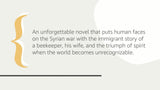 The Beekeeper of Aleppo: A Novel - Retail Maharaj