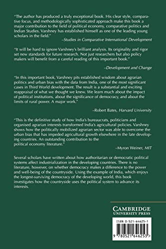 Democracy, Development, and the Countryside: Urban-Rural Struggles in India (Cambridge Studies in Comparative Politics) - Retail Maharaj