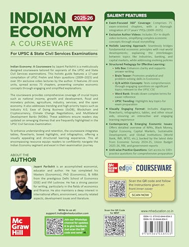 Indian Economy Courseware by Jayant Parikshit for UPSC 2026 | 35+ Author Videos | Chapter-wise PYQs of UPSC Prelims & Mains (2009-2025) | Economic Survey, Budget, Govt Schemes | Structured Pedagogy - Retail Maharaj